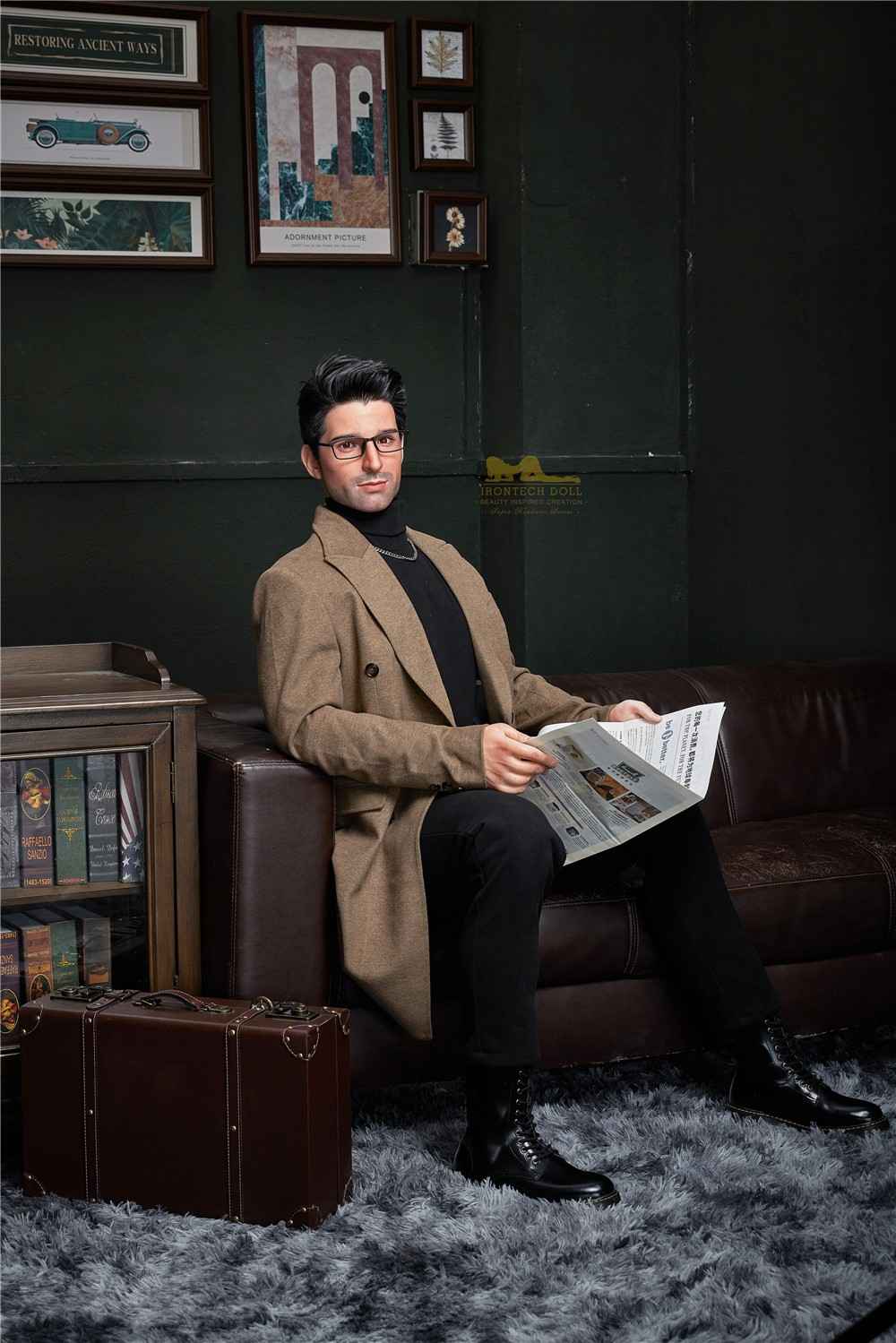 176cm (5ft7') Elegant and Interesting Silicone Male Sex Doll - George