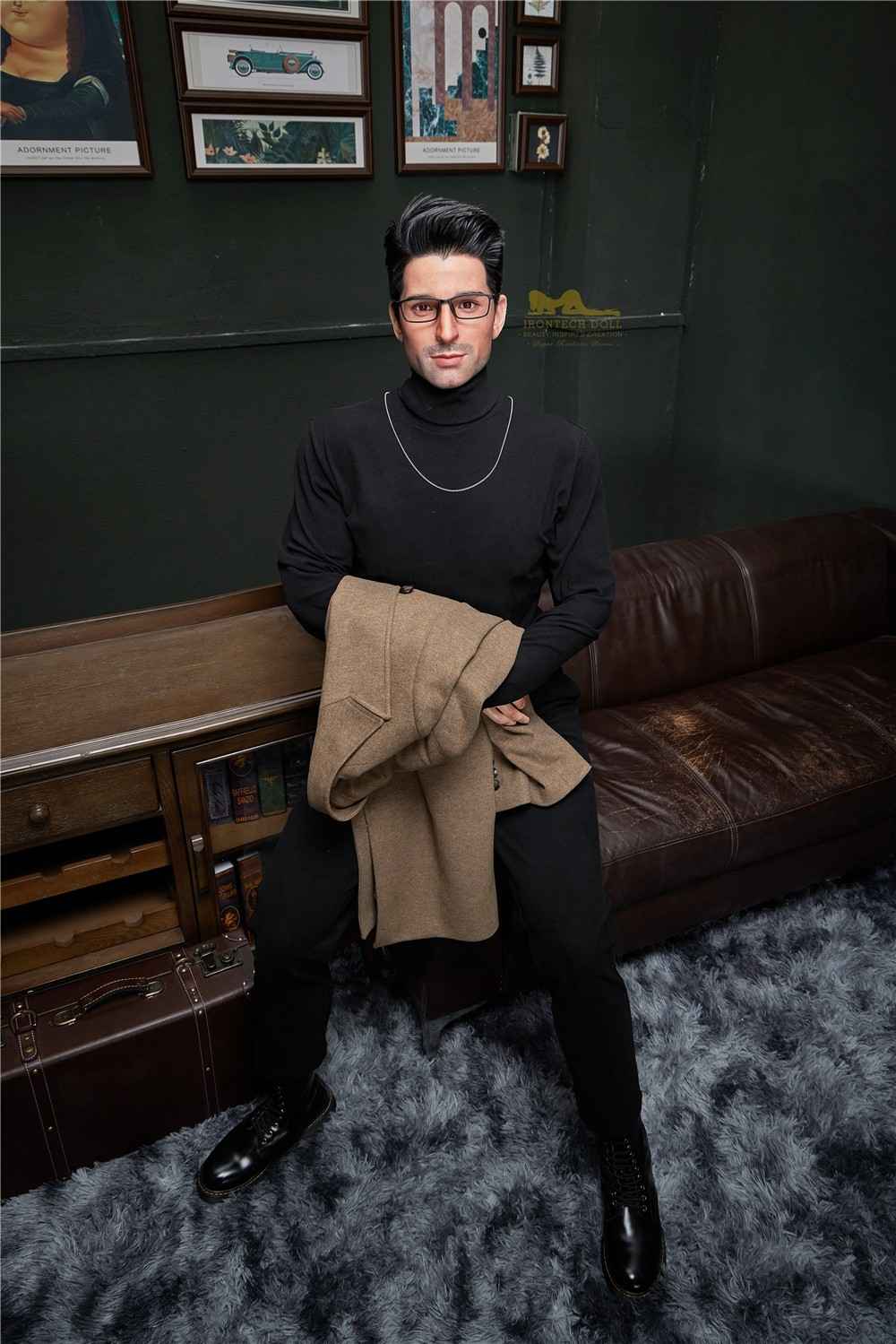 176cm (5ft7') Elegant and Interesting Silicone Male Sex Doll - George