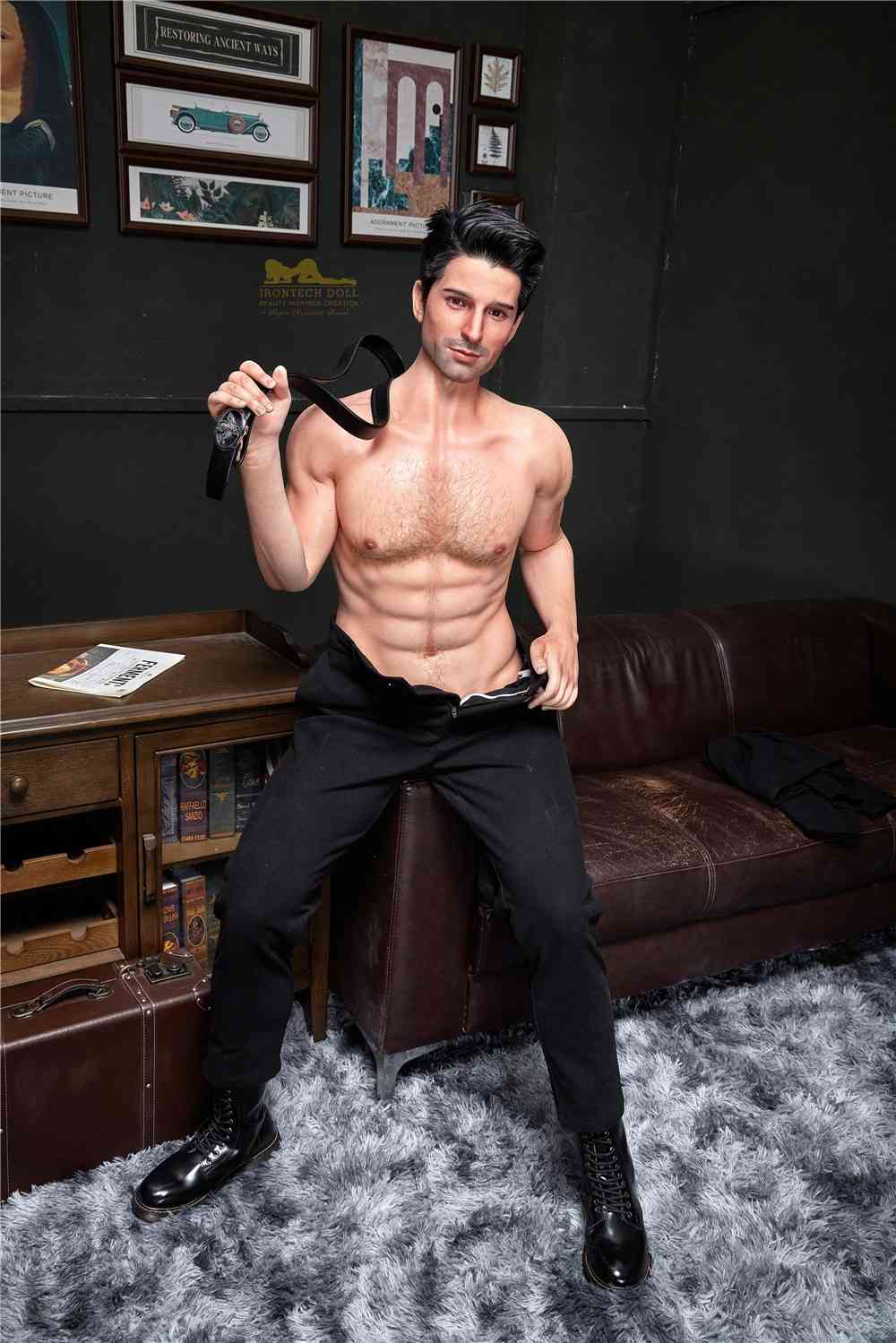 176cm (5ft7') Elegant and Interesting Silicone Male Sex Doll - George