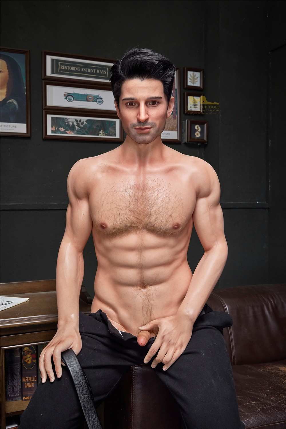 176cm (5ft7') Elegant and Interesting Silicone Male Sex Doll - George