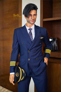 176cm (5ft7') Luxury Airline Pilot Full Size Silicone Male Sex Doll - George