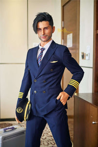 176cm (5ft7') Luxury Airline Pilot Full Size Silicone Male Sex Doll - George