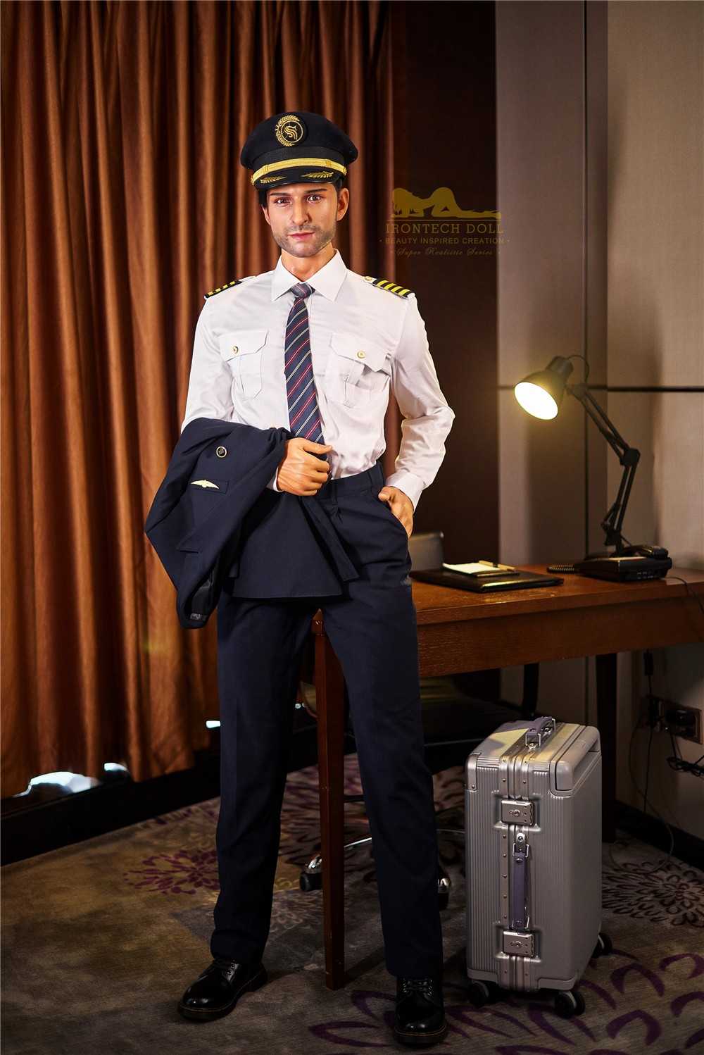 176cm (5ft9') Steaming Hot Silicone Male Sex Doll - Drew