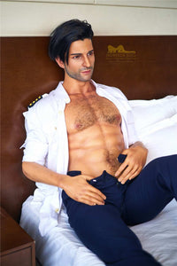 176cm (5ft7') Luxury Airline Pilot Full Size Silicone Male Sex Doll - George