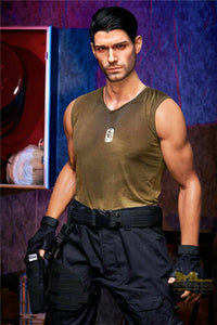 176cm (5ft7') Elite Commando Muscular Silicone Male Sex Doll - Thomas