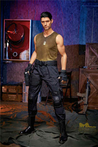 176cm (5ft7') Elite Commando Muscular Silicone Male Sex Doll - Thomas