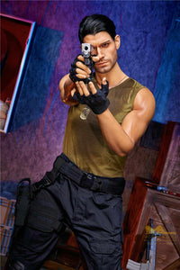 176cm (5ft7') Elite Commando Muscular Silicone Male Sex Doll - Thomas