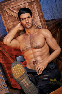 176cm (5ft7') Elite Commando Muscular Silicone Male Sex Doll - Thomas
