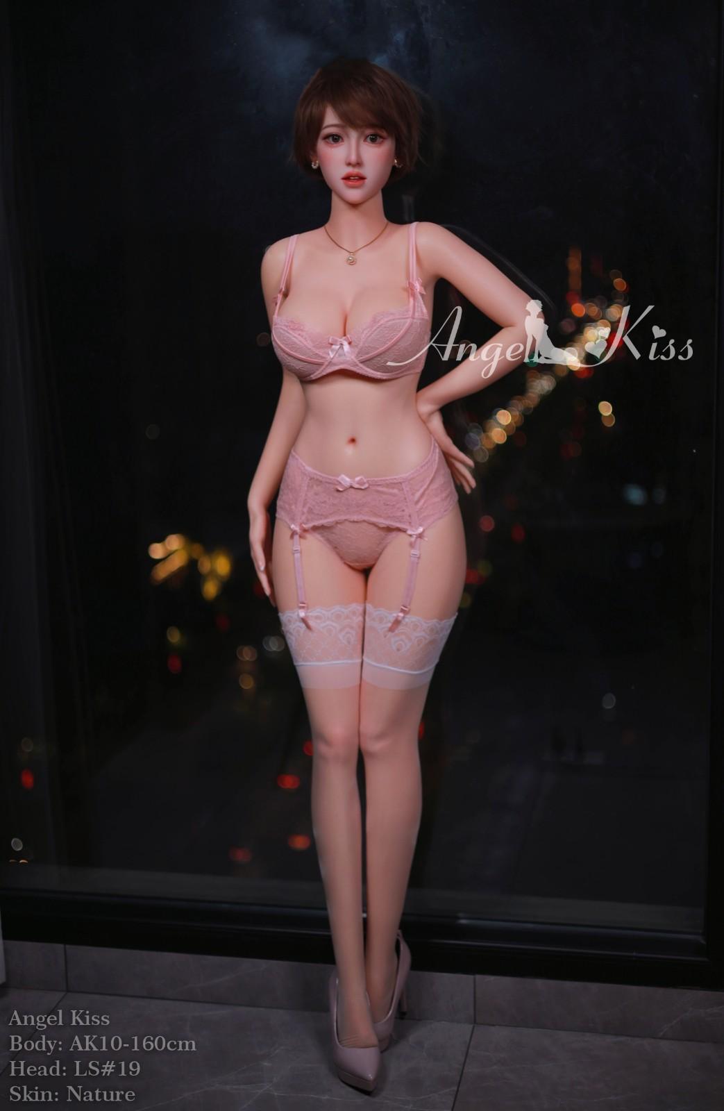 160cm (5ft2') D-Cup Busty Short Hair Korean Sex Doll - Ha-yoon