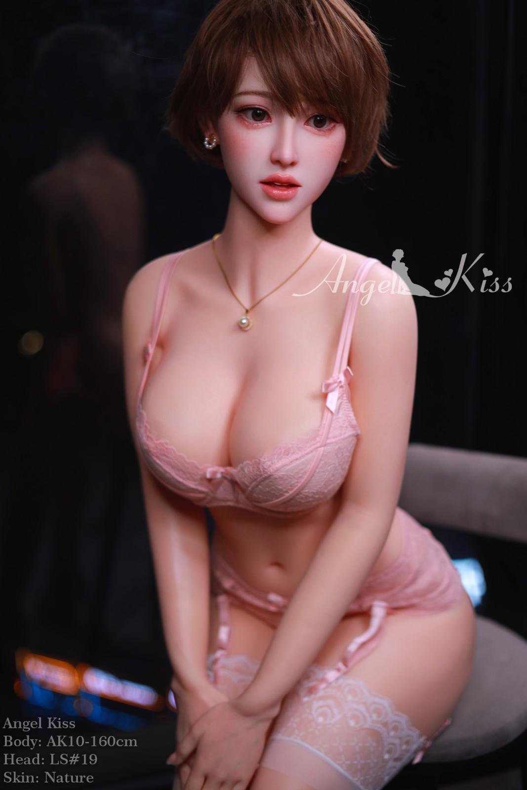 160cm (5ft2') D-Cup Busty Short Hair Korean Sex Doll - Ha-yoon