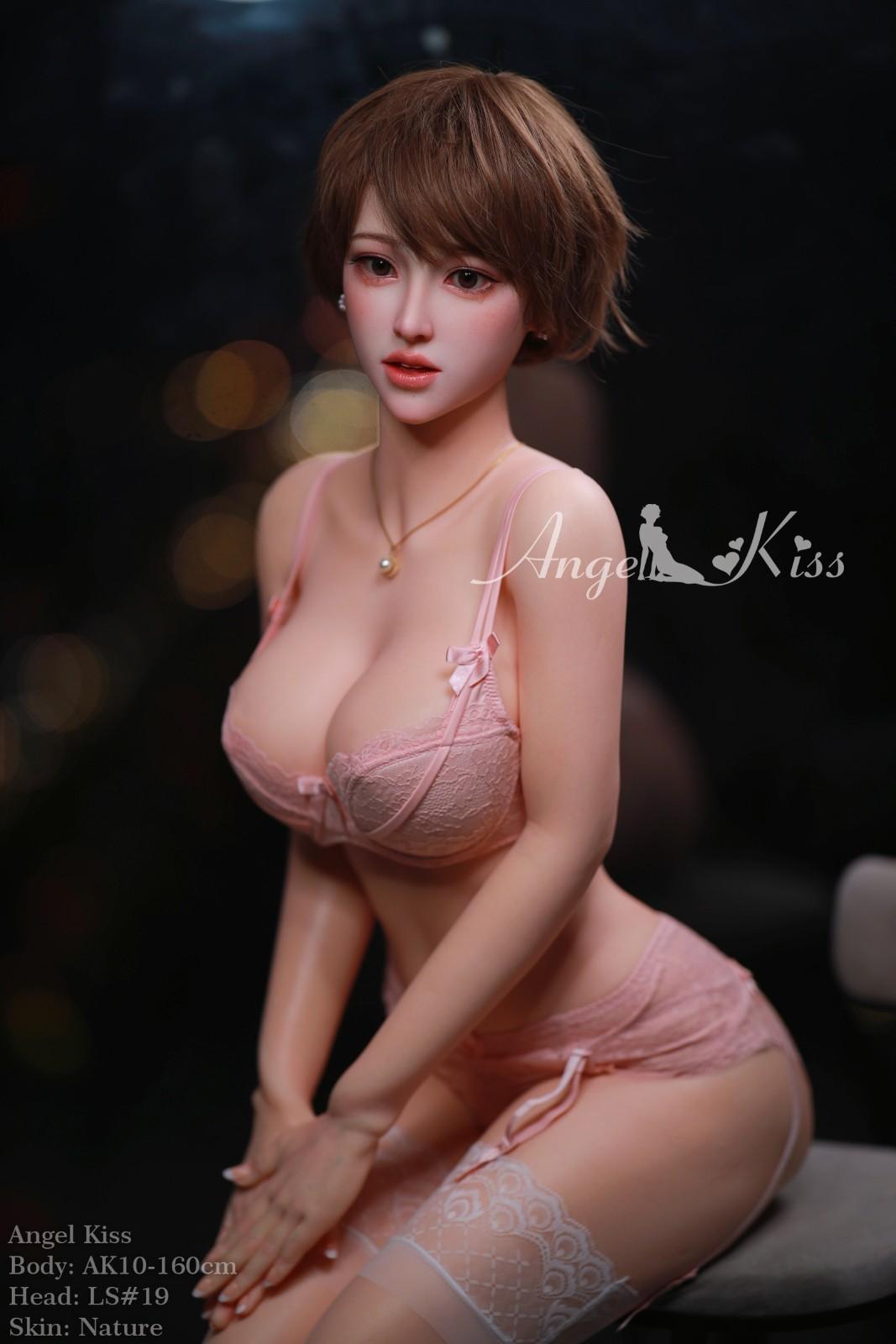 160cm (5ft2') D-Cup Busty Short Hair Korean Sex Doll - Ha-yoon