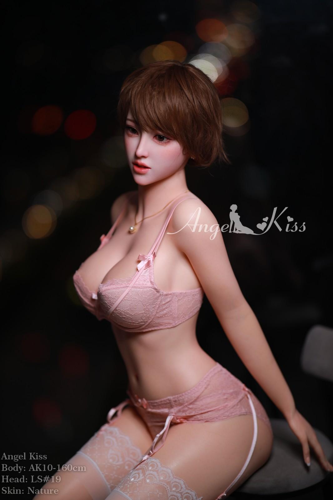 160cm (5ft2') D-Cup Busty Short Hair Korean Sex Doll - Ha-yoon