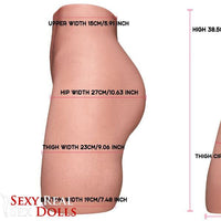 CLM 22cm (8.7 inch) Sexy Big Butt Full Silicone Doll