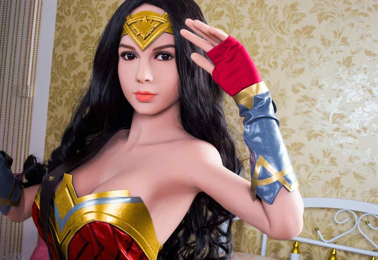 165cm (5ft5')  Sexy Real Sex Doll Wonder Woman - D-Cup - Head#74