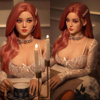 160cm (5'3) C-cup Sex Doll Pink Hair Anime Asian with Silicone Head and TPE body - In Stock | US Only