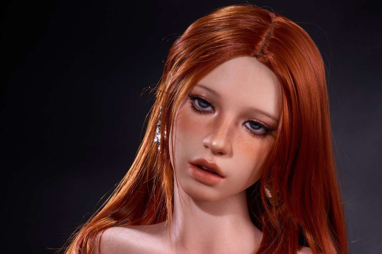 102cm (40.1") BBW Redhead Silicone Torso Doll – Marina