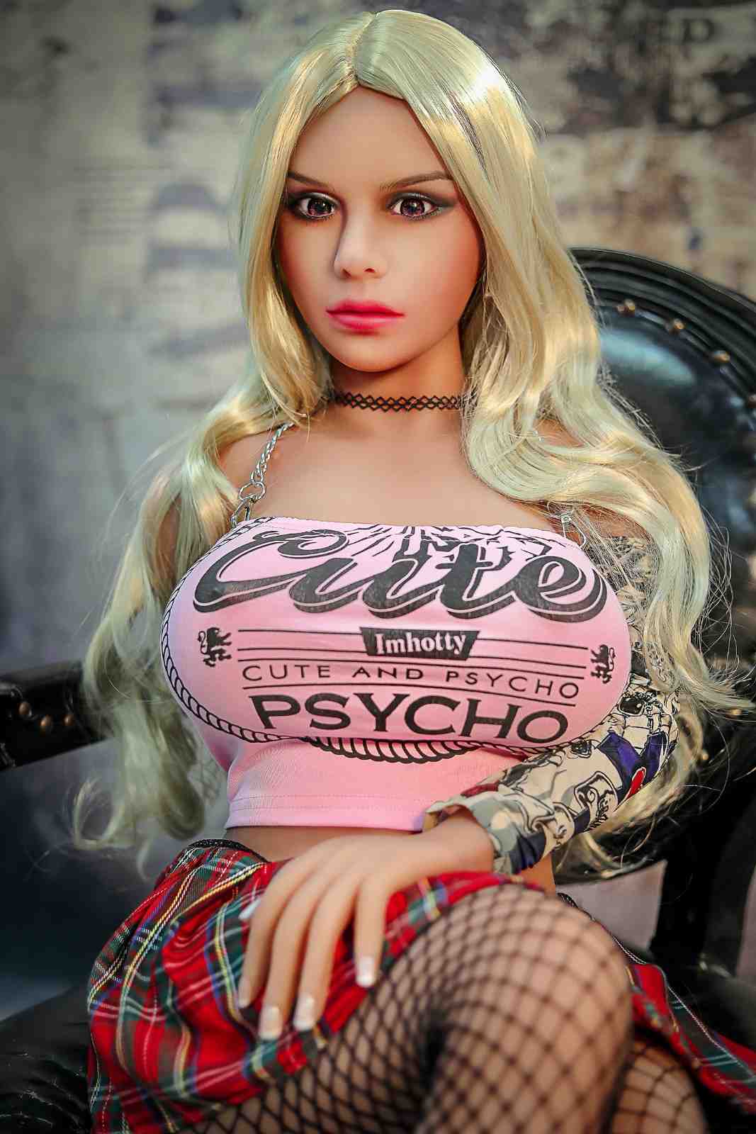 140cm (4ft7") Busty Blonde in Tanned Skin- In Stock | Europe Only