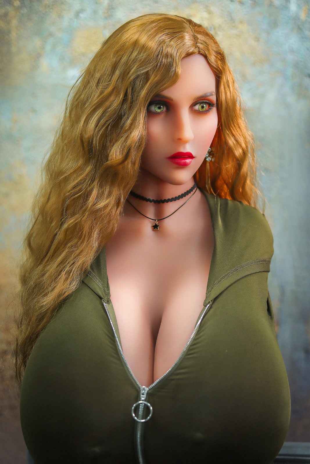 153m (5ft) Huge Boobs TPE Golden Hair Sex Doll - In Stock | US Only