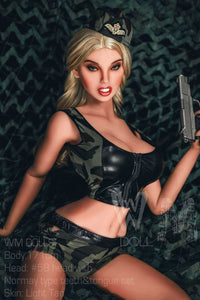 171cm (5ft7') H-Cup Army Brat Curvy Sex Doll - Head#58 - Christina