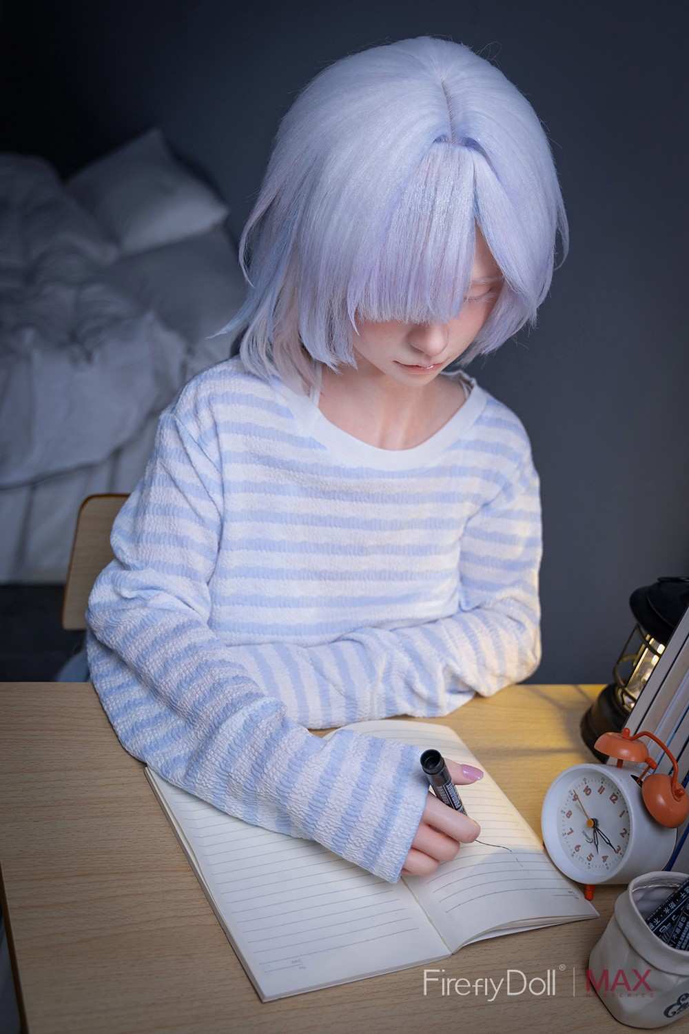 153cm (5ft0") Sleepy Girl Silicone Sex Doll - MAX Series - Liuli