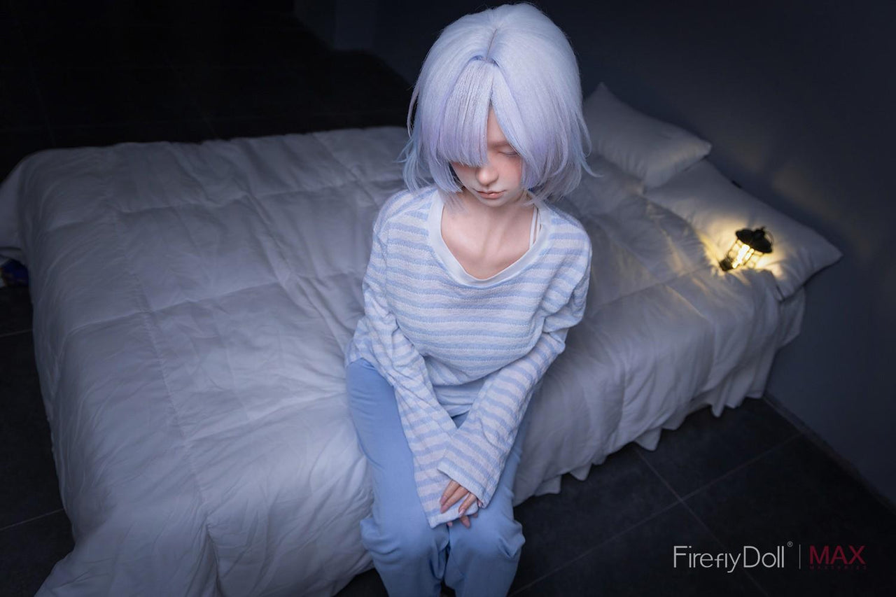153cm (5ft0") Sleepy Girl Silicone Sex Doll - MAX Series - Liuli