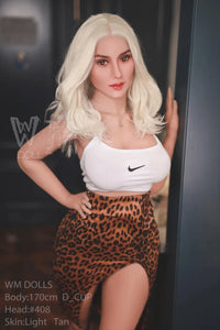 170cm (5ft7') D-Cup Sexy Live Steamer Sex Doll - Head#408 - Gen