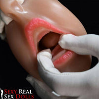 Thumbnail for 6Ye Dolls 10cm (3.9') Blowjob Mouth with Teeth Masturbator ( Model# LY0011)