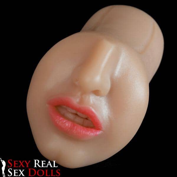 6Ye Dolls 10cm (3.9') Blowjob Mouth with Teeth Masturbator ( Model# LY0011)