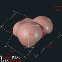 Thumbnail for 6Ye Dolls 11cm (4.3') Round Butt with Plump Butt Hole Masturbator (Model# LY0003)