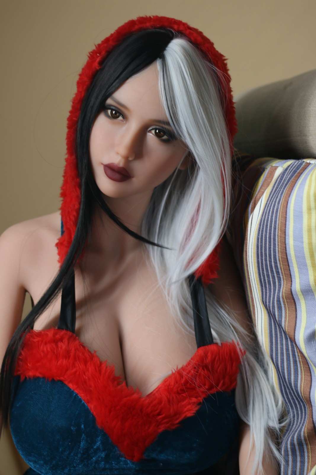 85cm (2ft9') L-Cup Small Love Doll Torso - Head#233 - Cruella