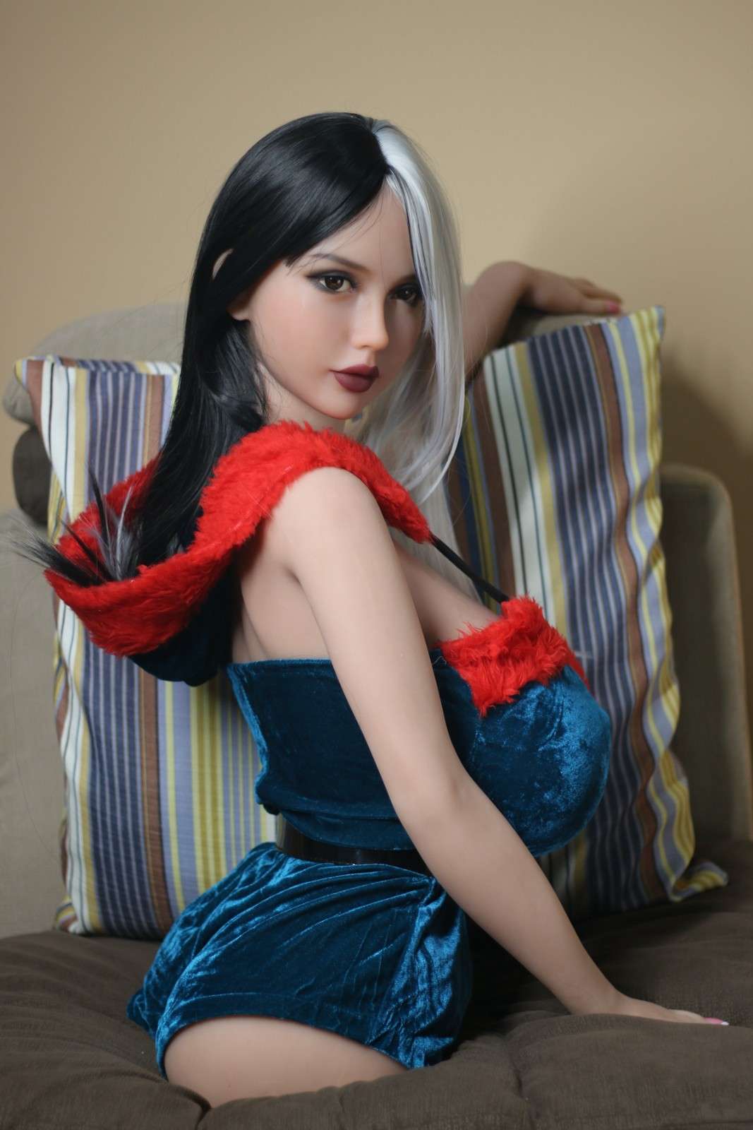 85cm (2ft9') L-Cup Small Love Doll Torso - Head#233 - Cruella