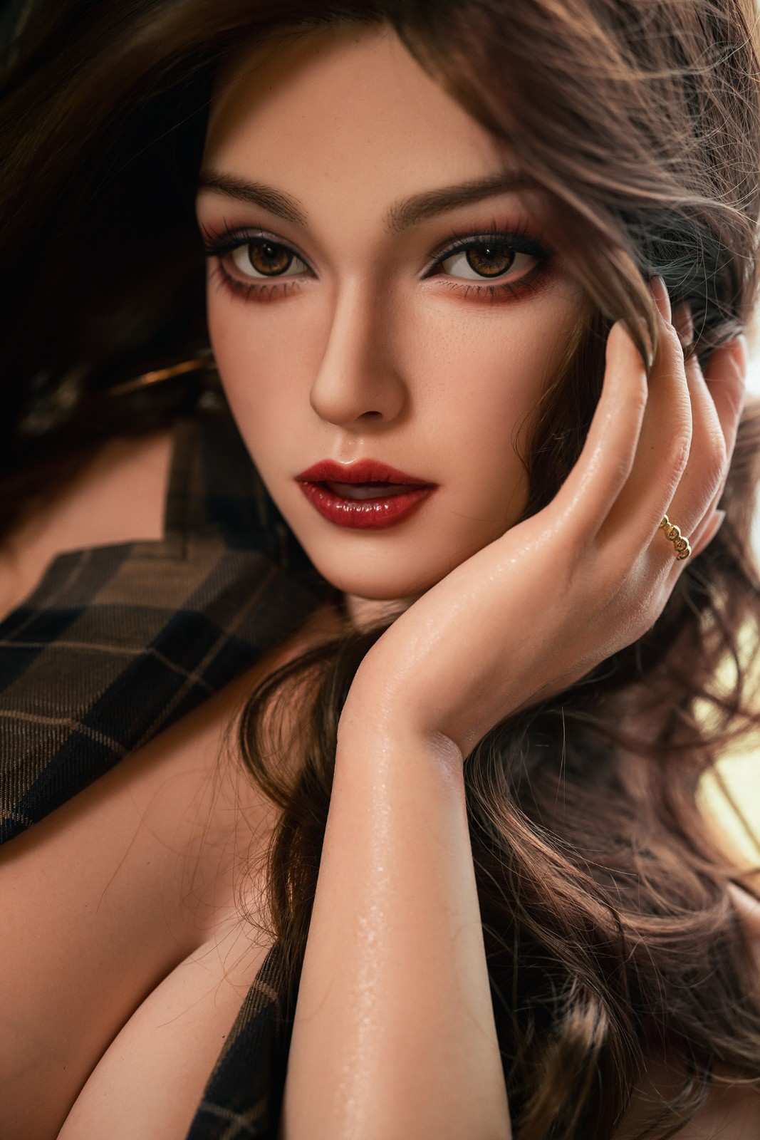 164cm (5ft4") Head with Movable Jaw Full Silicone Sex Doll - In Stock | US Only