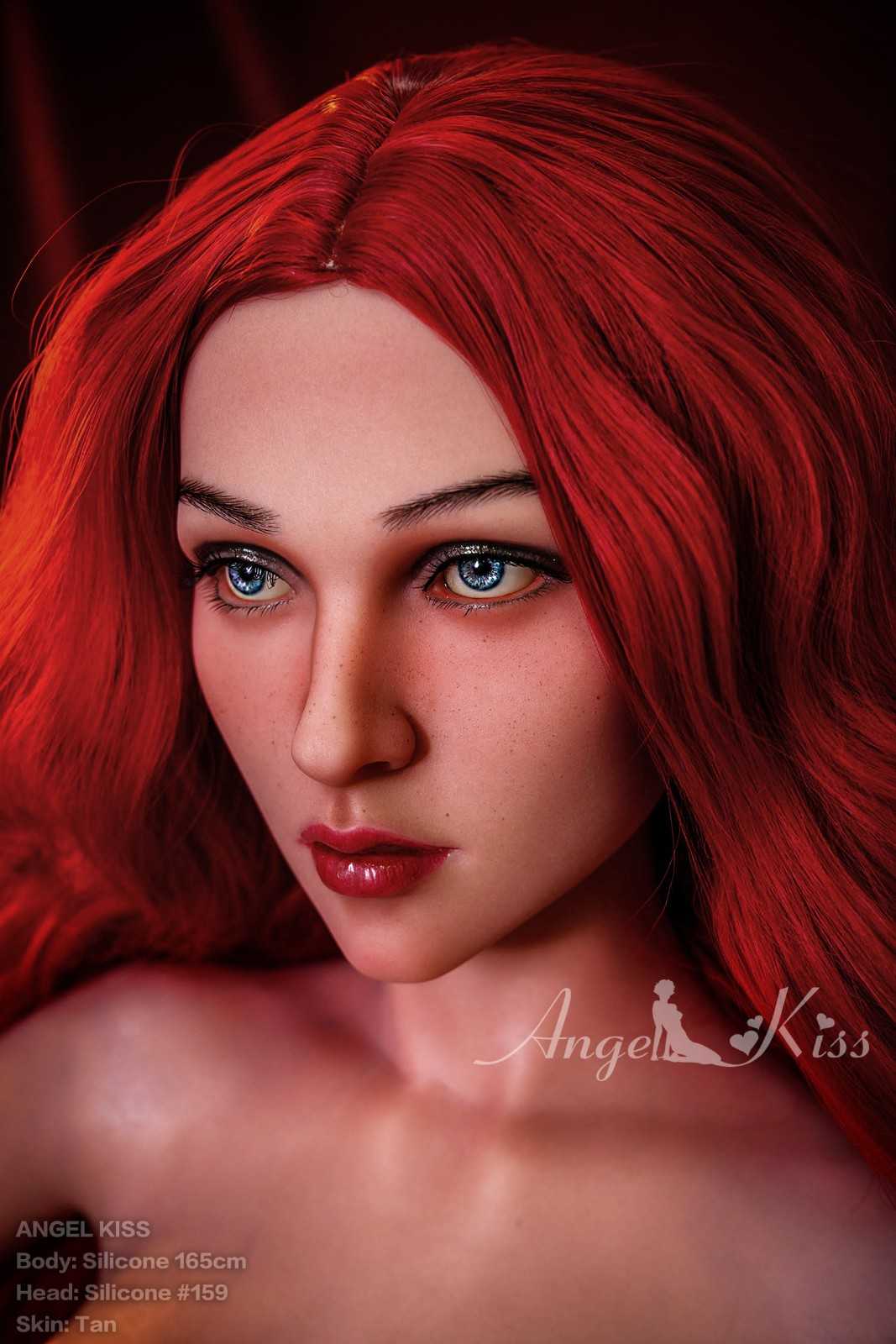 165cm (5ft5") Silicone Officer Role Playing Sex Doll - Halle