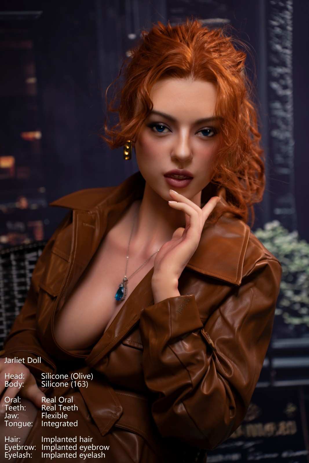 163cm (5ft4") Full Silicone Sex Doll Fair – Olive