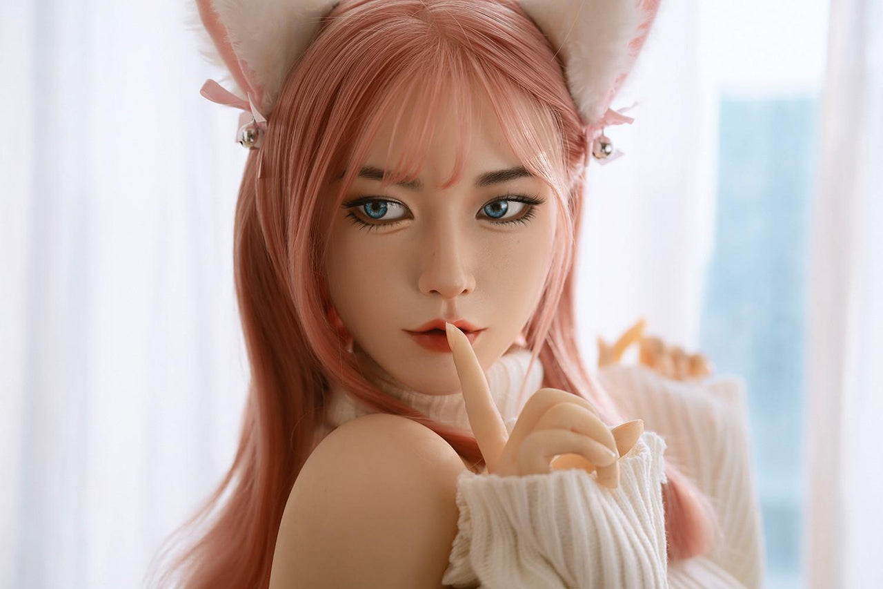 160cm (5ft3") C-Cup Silicone Head with TPE Body Anime Kitty Sex Doll - In Stock | EU Only