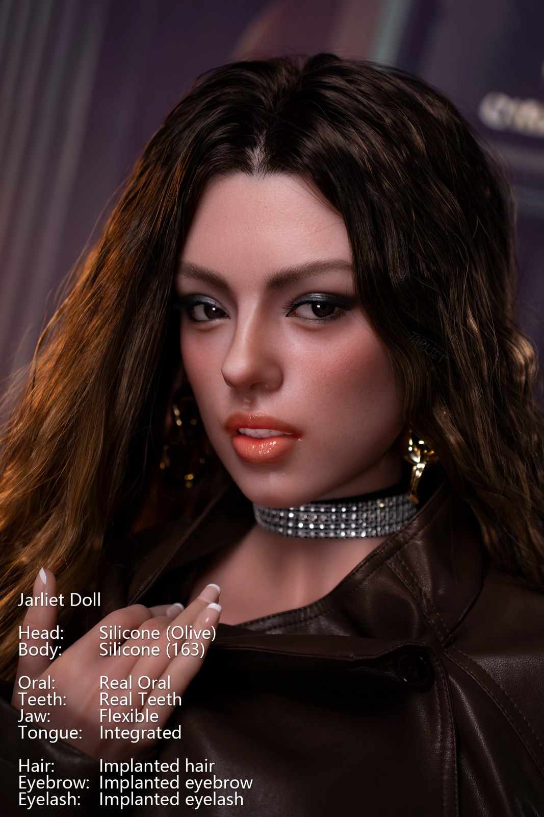 163cm (5ft4") Full Silicone Sex Doll – Light Tan - Olive