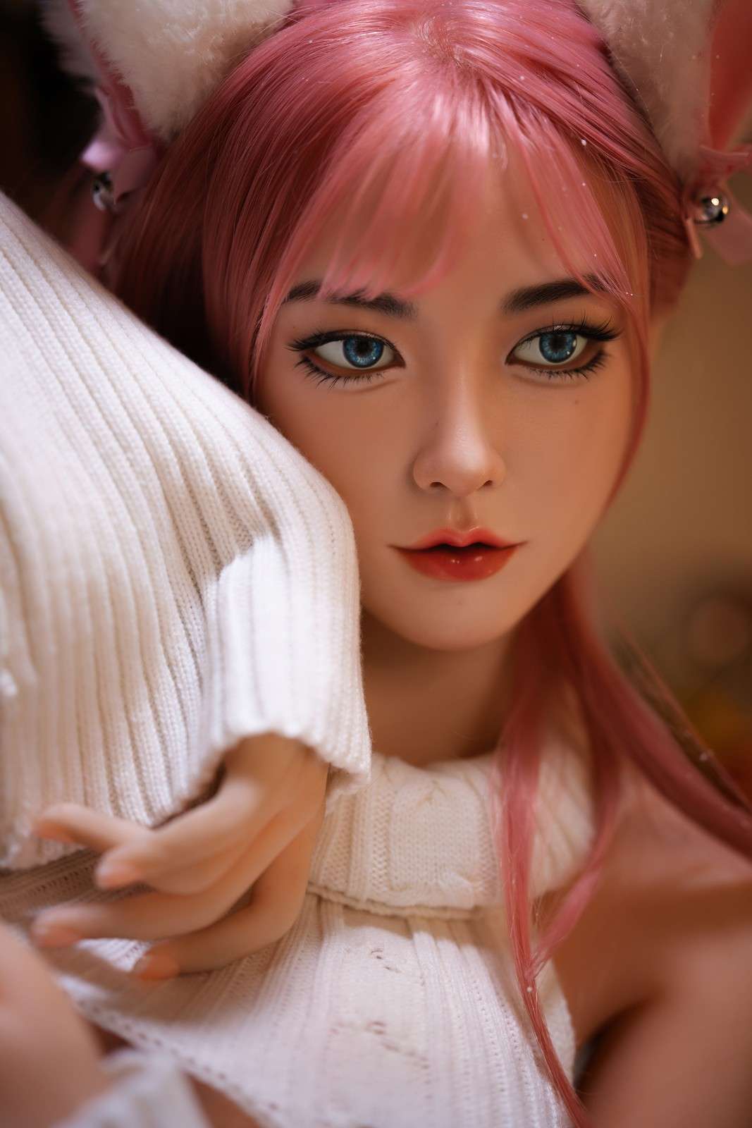 160cm (5ft3") C-Cup Silicone Head with TPE Body Anime Kitty Sex Doll - In Stock | EU Only