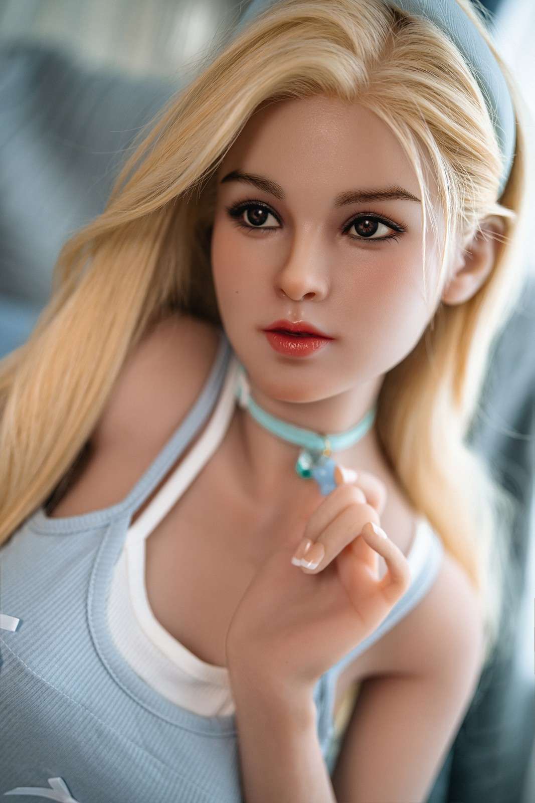 148cm (4ft10") Hybrid Sex Doll in Light Tan Skin with Movable Jaw - In Stock | US Only