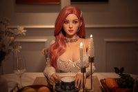 160cm (5'3) C-cup Sex Doll Pink Hair Anime Asian with Silicone Head and TPE body - In Stock | US Only