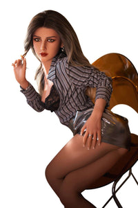 166m (5ft5') C-Cup Silicone Head Sex Doll with TPE Body - In Stock | US Only