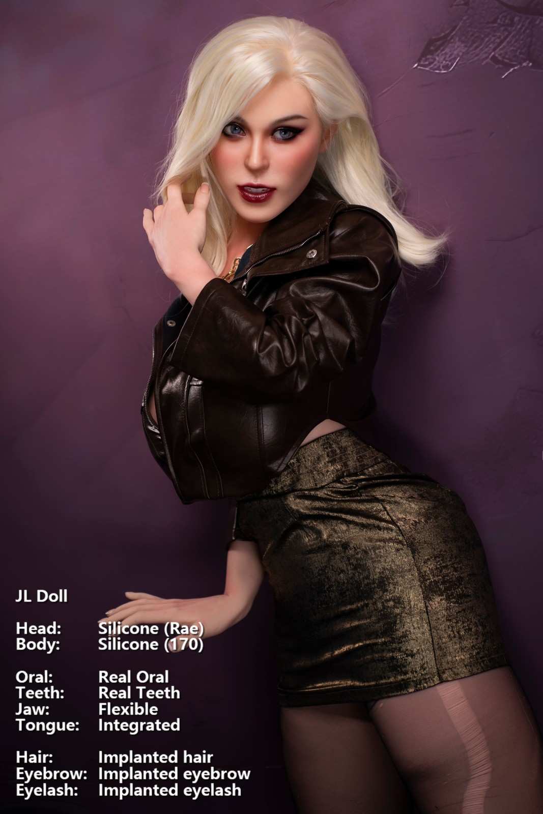 170cm (5ft6") Blonde Milf ROS Silicone Sex Doll - Rae
