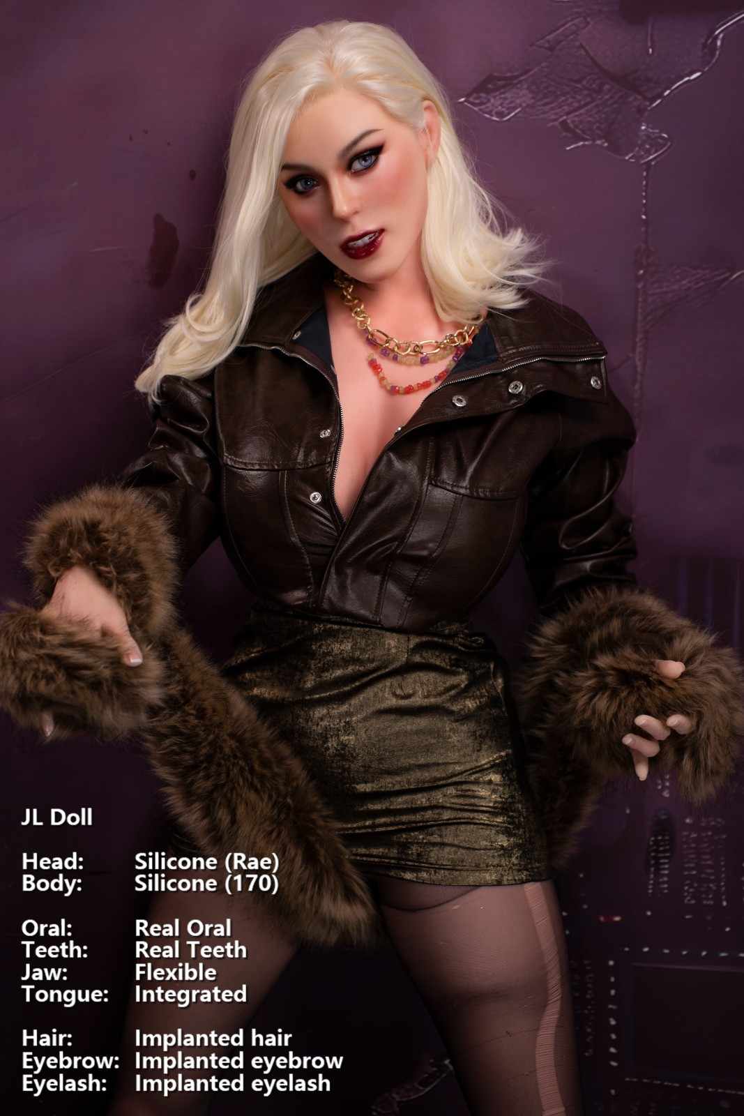 170cm (5ft6") Blonde Milf ROS Silicone Sex Doll - Rae
