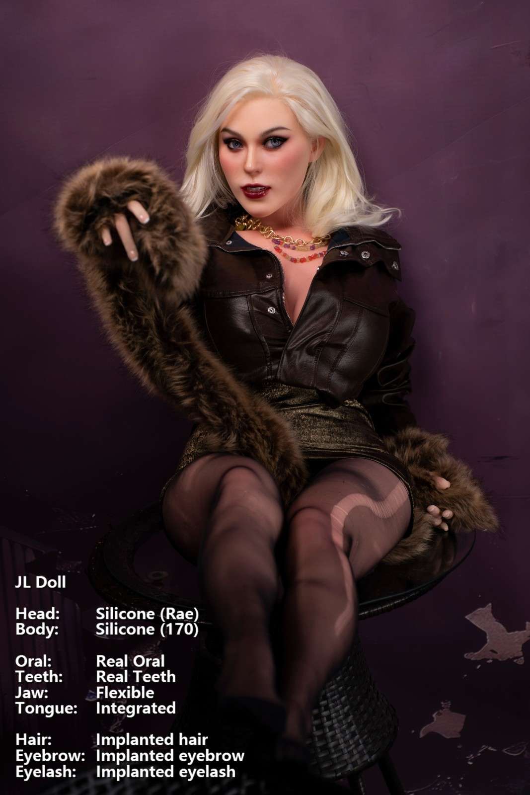 170cm (5ft6") Blonde Milf ROS Silicone Sex Doll - Rae