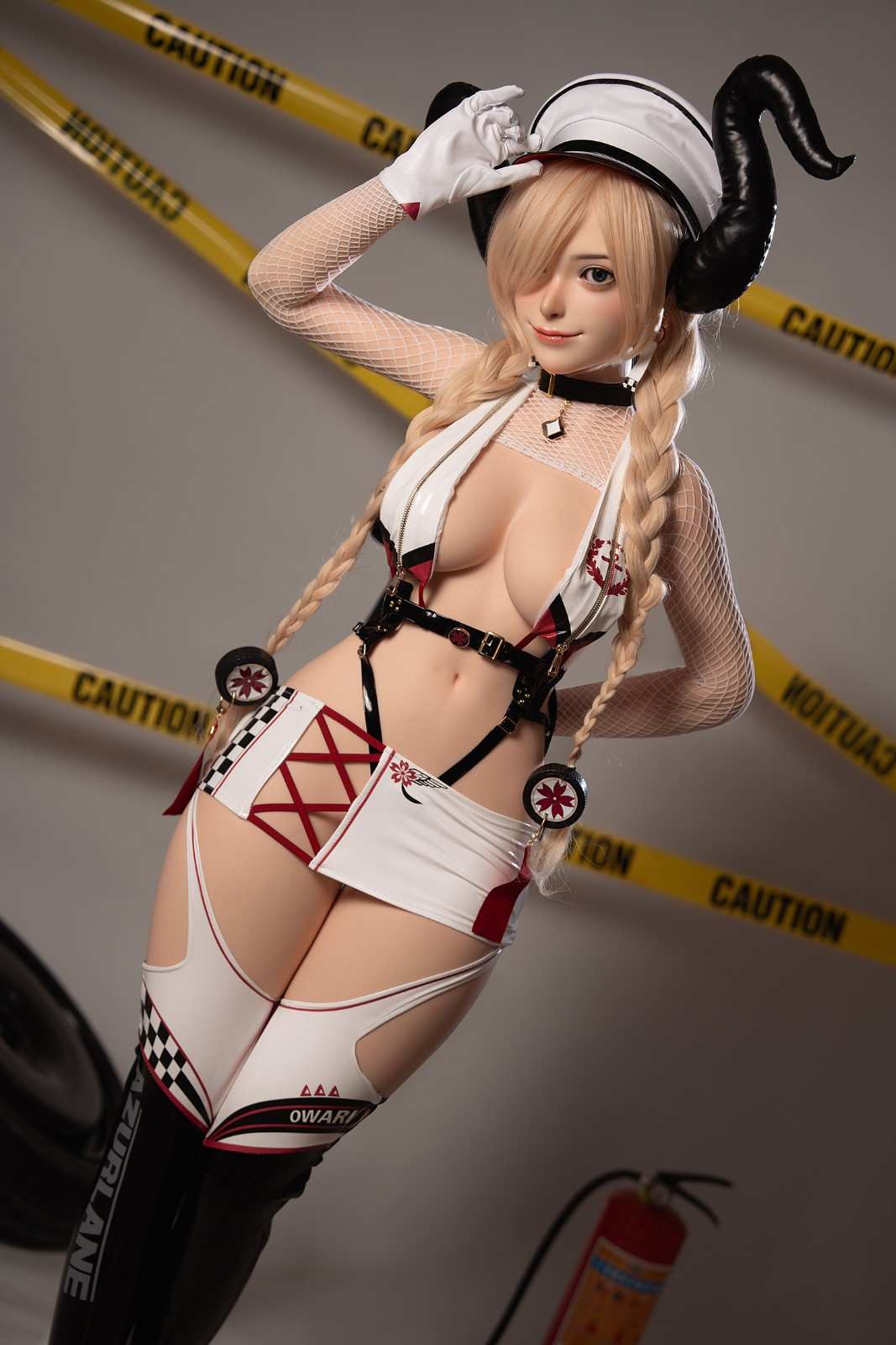 164cm (5ft4') D-Cup Full Silicone Demon Captain Sex Doll - In Stock | US Only