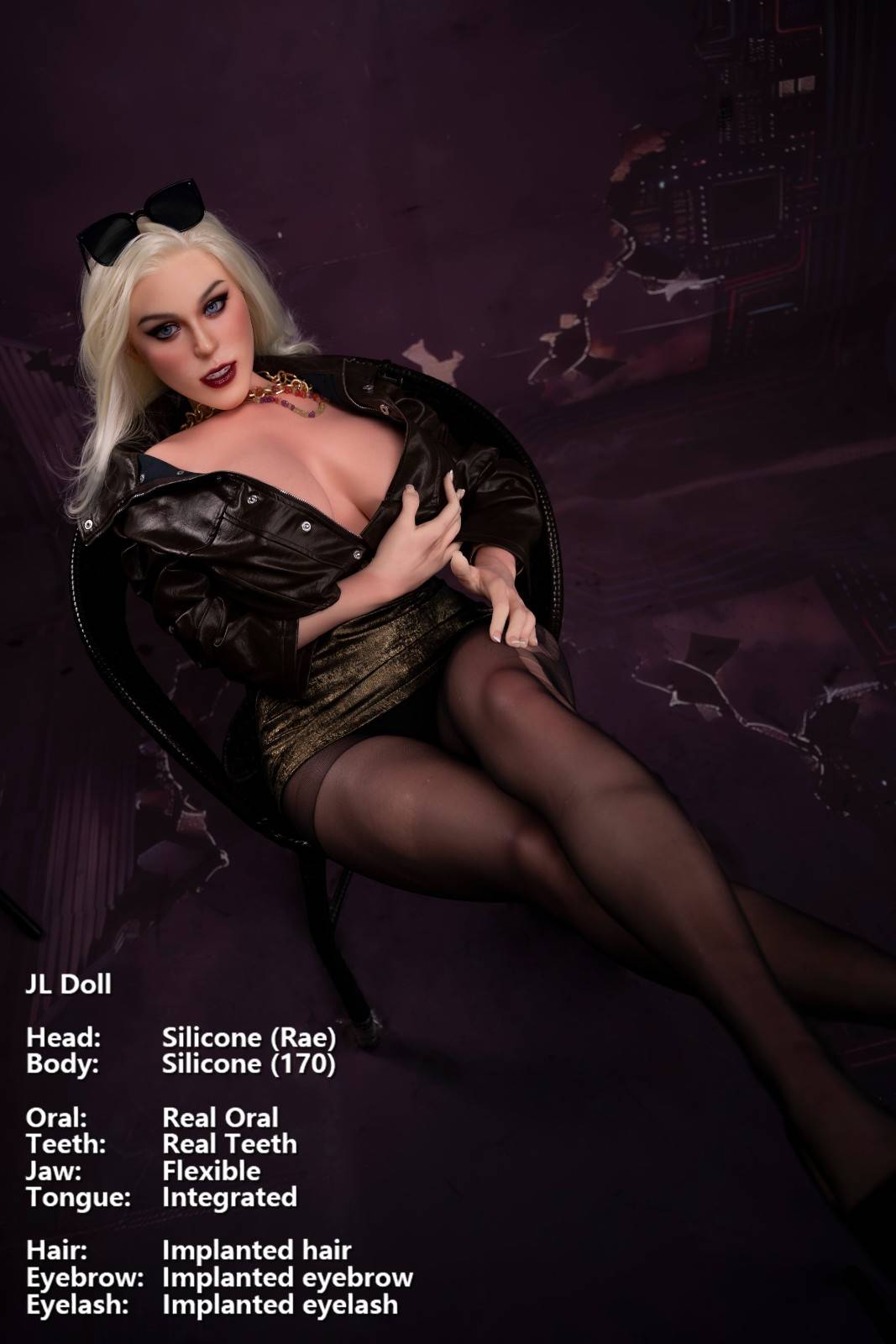 170cm (5ft6") Blonde Milf ROS Silicone Sex Doll - Rae