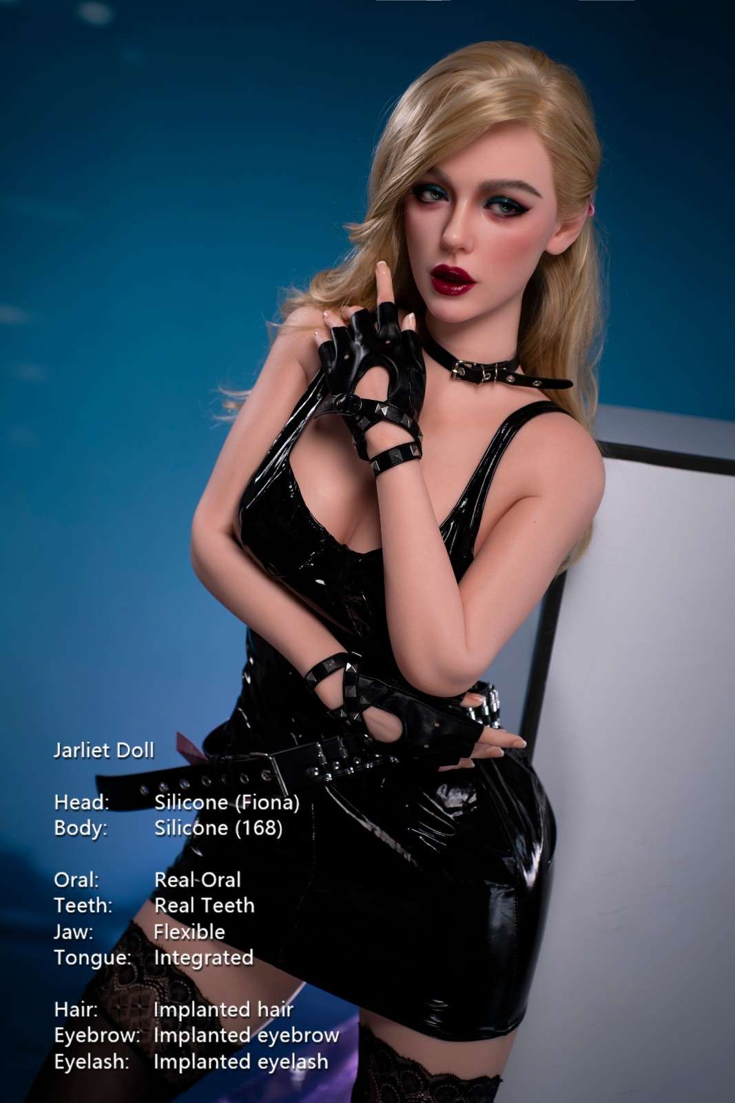 168cm (5ft6") Blonde ROS Police Girl Silicone Sex Doll - Fiona