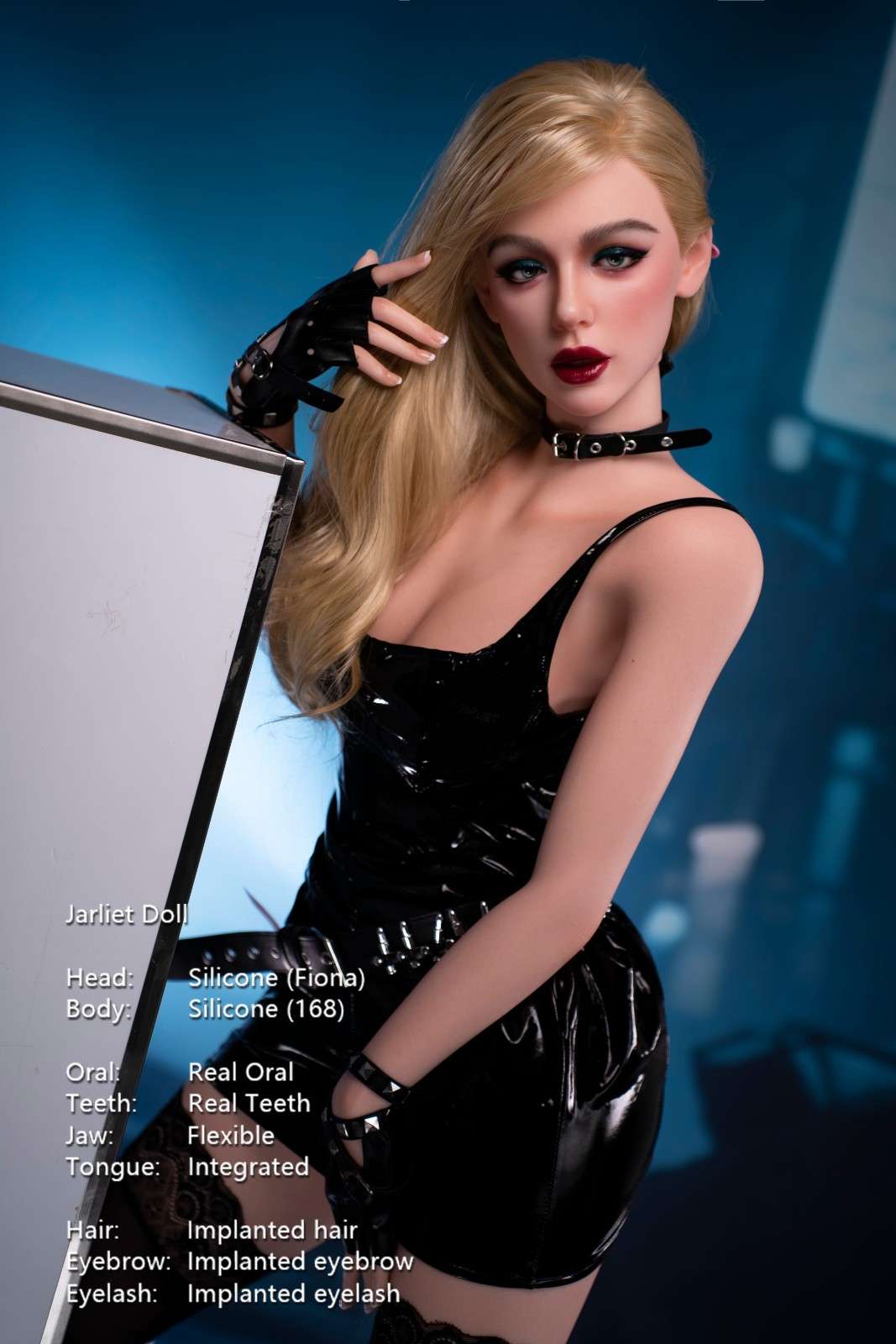 168cm (5ft6") Blonde ROS Police Girl Silicone Sex Doll - Fiona