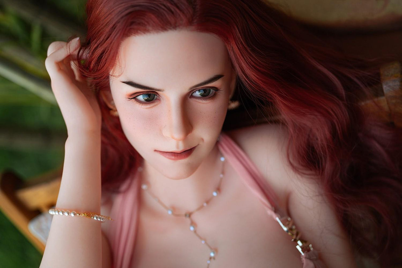 158cm (5ft2") Redhead Curvy Sex Doll with Big Boobs - In Stock | US Only