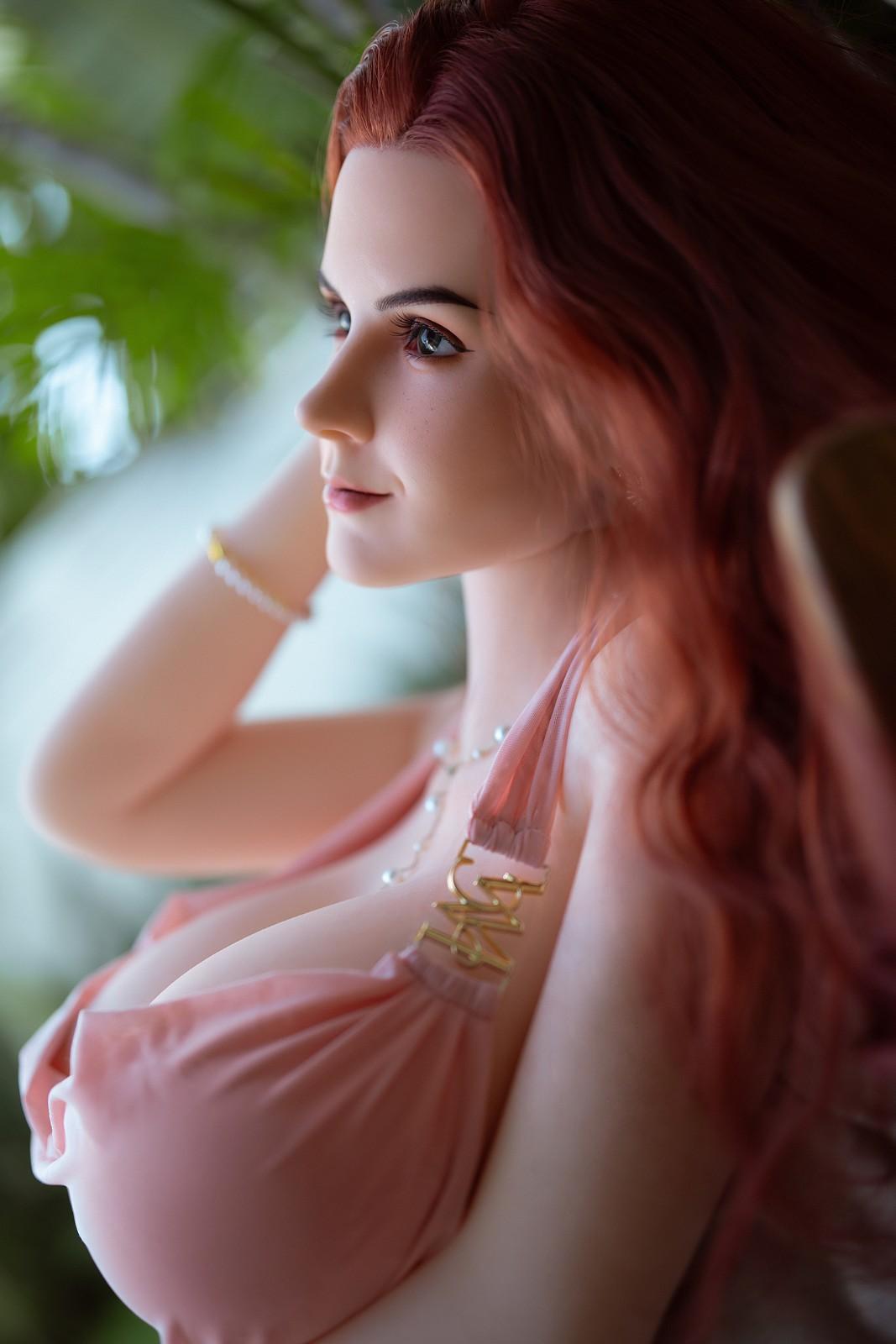 158cm (5ft2") Redhead Curvy Sex Doll with Big Boobs - In Stock | US Only