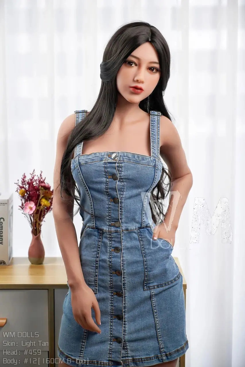 160cm (5ft2') B-Cup Lovely Asian with Sexy Hair Love Doll - Head#459 - Suyin